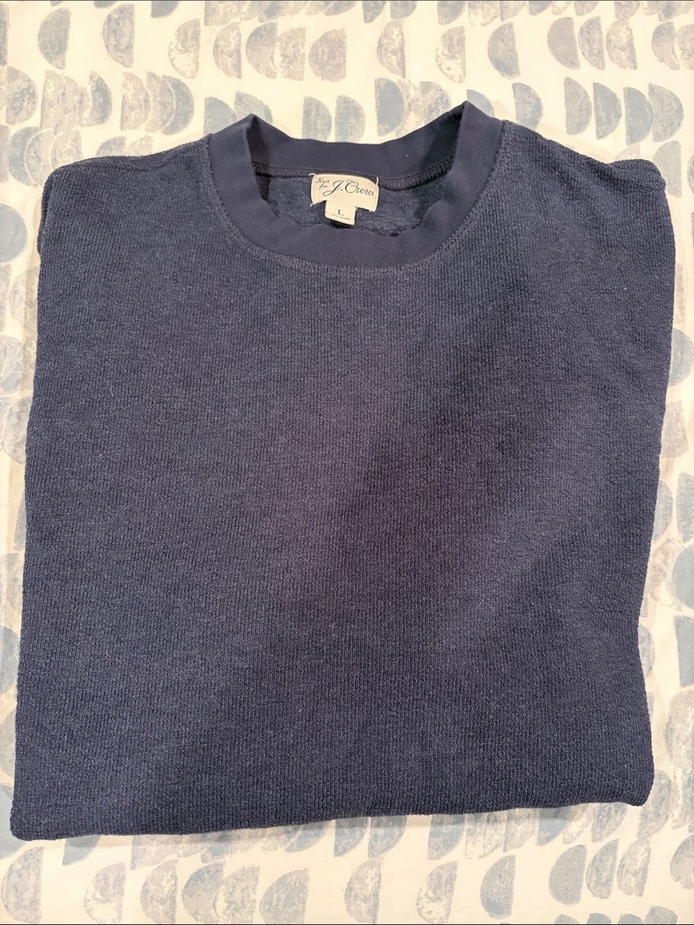 Jcrew Slub Cotton Crewneck